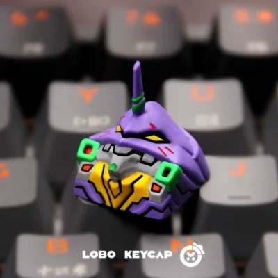 Evangelion Unit 01 Artisan Keycap